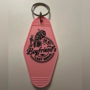 Motel Key Chain
